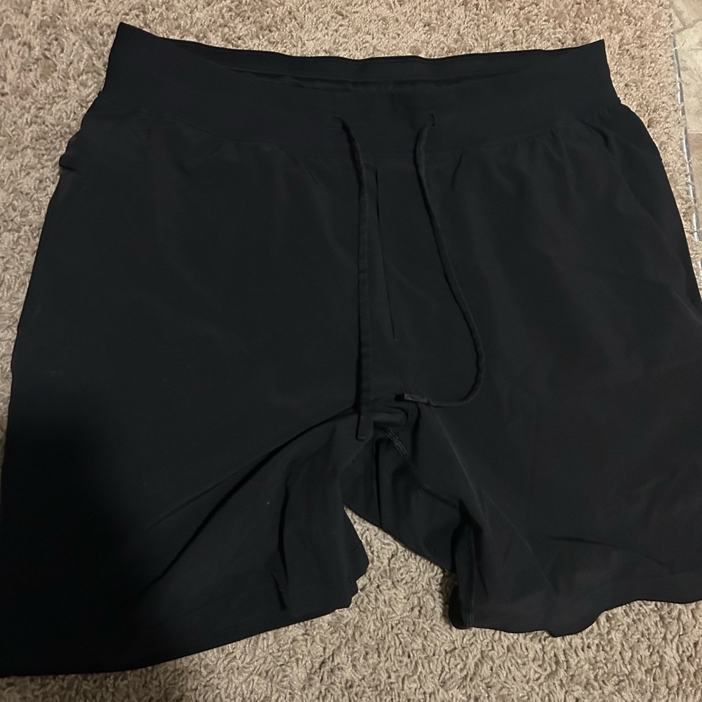 Black Athletic Lululemon Shorts